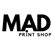 Logo mad print shop