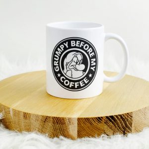 Cană ”Grumpy before my coffee”