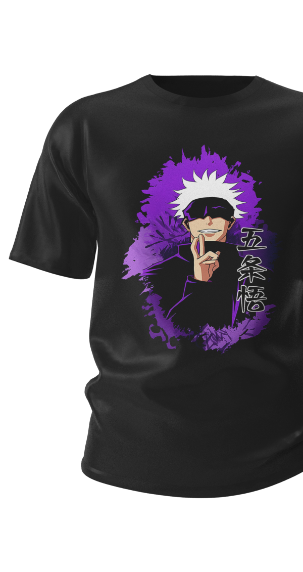 Tricouri "Anime" Negru - imagine 2