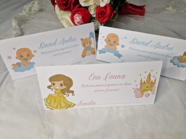 Plic de bani botez
