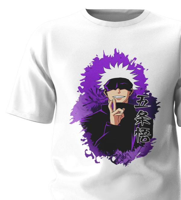 Tricou "Anime" Alb - imagine 3