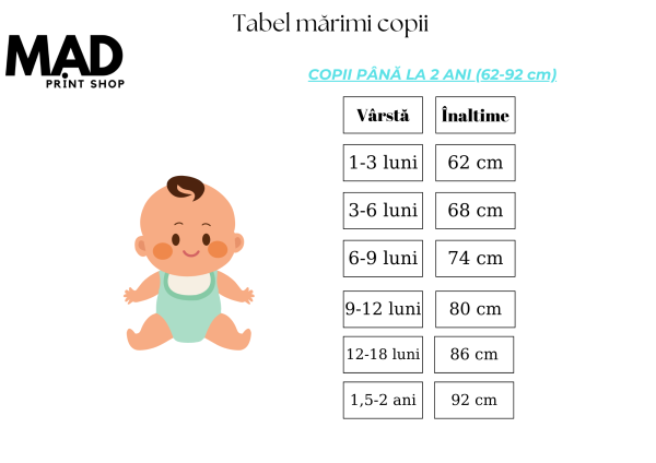 Body bebe personalizat - imagine 2