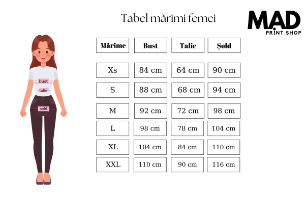 Tricou dama personalizat - imagine 5