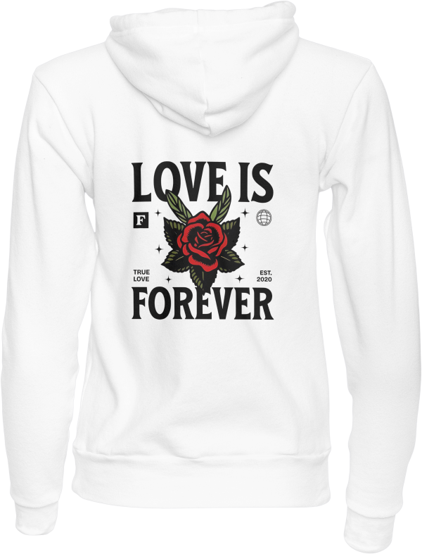 Hanorac ”Love is forever”