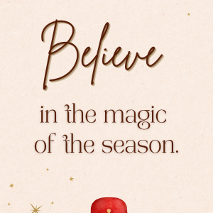 Semn de carte ”Believe”