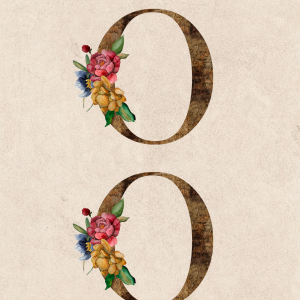 Semn de carte ”Book flowers”