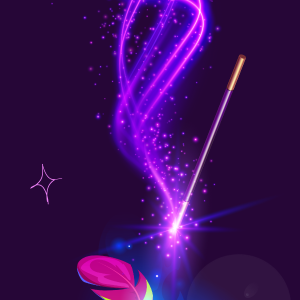 Semn de carte ”Magic”