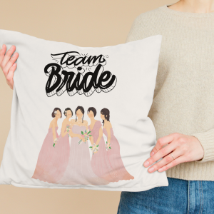 Perna personalizata 40x40 ”Team BRIDE”!