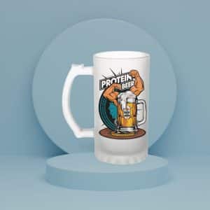 Halbă Bere Personalizată „Protein Beer”