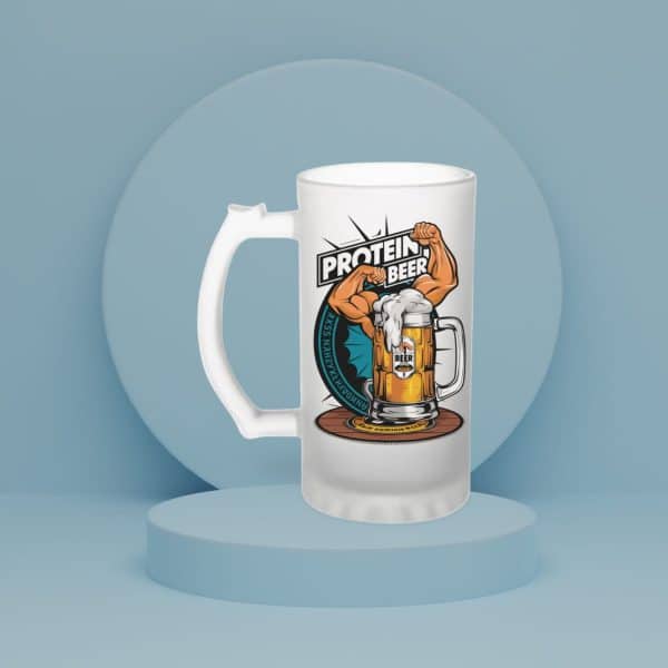 Halbă Bere Personalizată „Protein Beer”