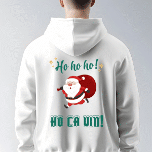 Hanorac „Ho Ho Ho! Ho că vin!” – Hanorac Amuzant de Crăciun