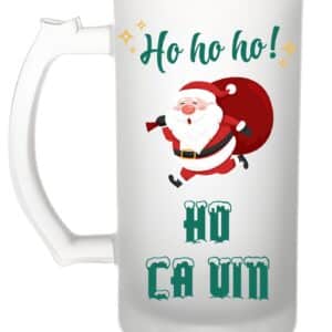 Halbă bere Crăciun „Ho ho ho! Ho ca vin!”
